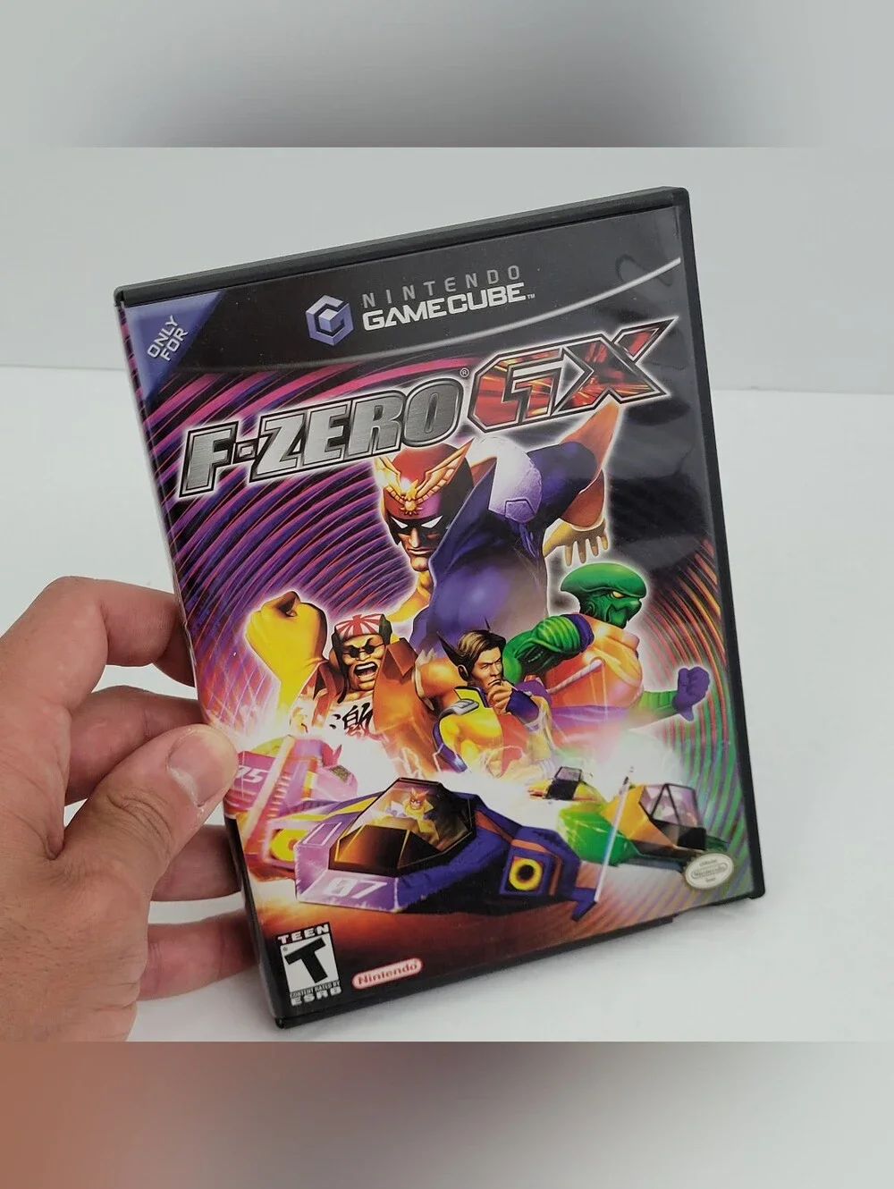 F-Zero GX GameCube Case & Manuals NO DISC